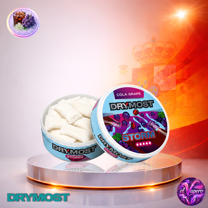 DRYMOST Storm Cola Grape 30mg bolsas de nicotina sin tabaco pack de 22