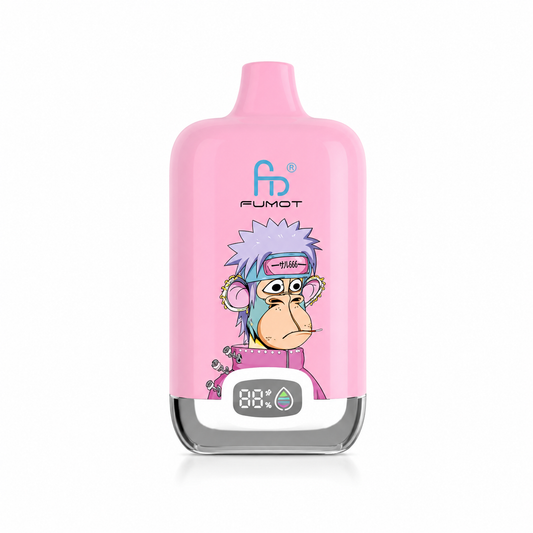Fumot Digital Box 12K Love 66 con 12000 caladas y sabor dulce, frutal y refrescante
