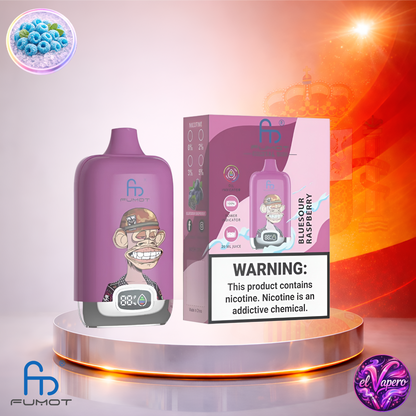 Vapers Desechables - Cigarrillo electrónico - España - Fumot - DigitalBox - 12K - Blue Sour Raspberry 12000 Caladas - El mejor precio