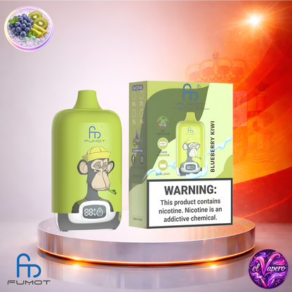 Vapers Desechables - Cigarrillo electrónico - España - Fumot - DigitalBox - 12K - Blueberry Kiwi 12000 Caladas - El mejor precio