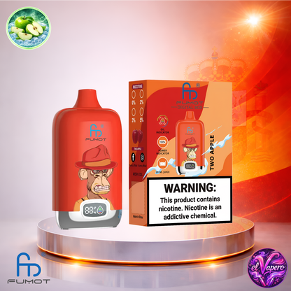 Vapers Desechables - Cigarrillo electrónico - España - Fumot - DigitalBox - 12K - Two Apple 12000 Caladas - El mejor precio