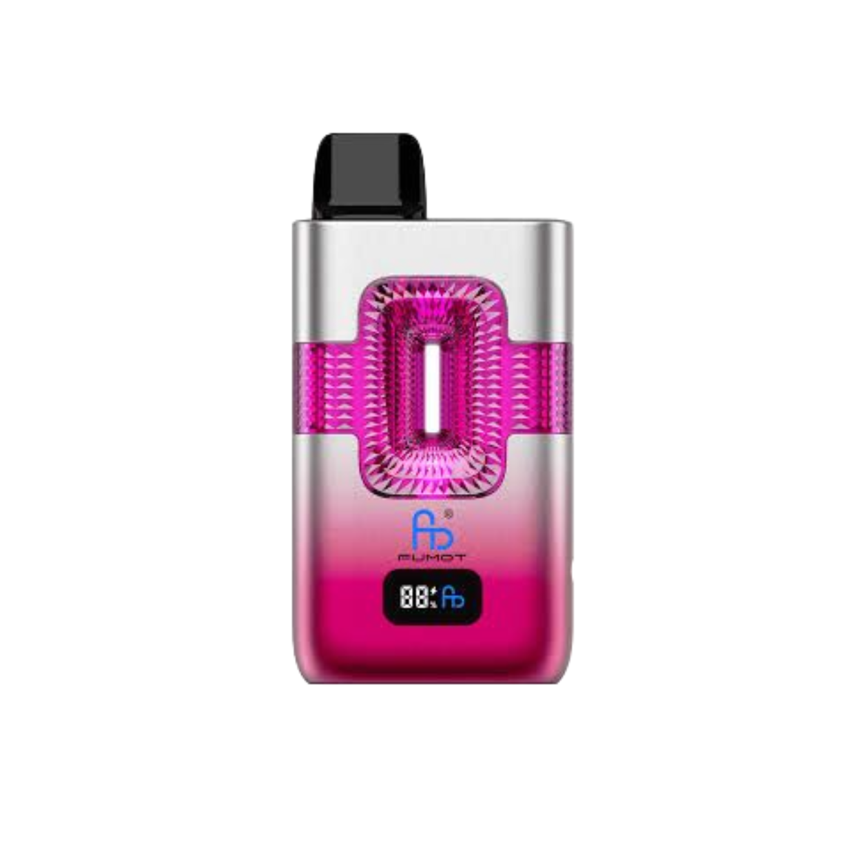 Vaper desechable Fumot ECO 2 en 1 50K Black Dragon Ice con hasta 50000 caladas y doble sabor intenso