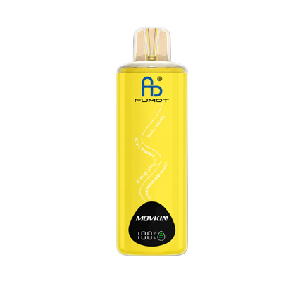 Vape desechable Fumot ECO 3 en 1 24K Lemon Lime con hasta 24000 caladas y refrescante sabor a limón y lima