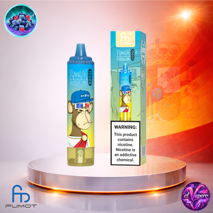 Vapers Desechables - Cigarrillo electrónico - España - Fumot - RandM Tornado - 15K - Mr Blue 15000 Caladas - Más baratos