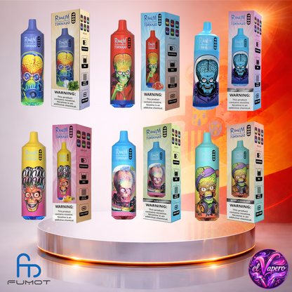 Vapers Desechables - Cigarrillo electrónico - España - Fumot - RandM Tornado - 9K - Sabores 9000 Caladas - Los más baratos