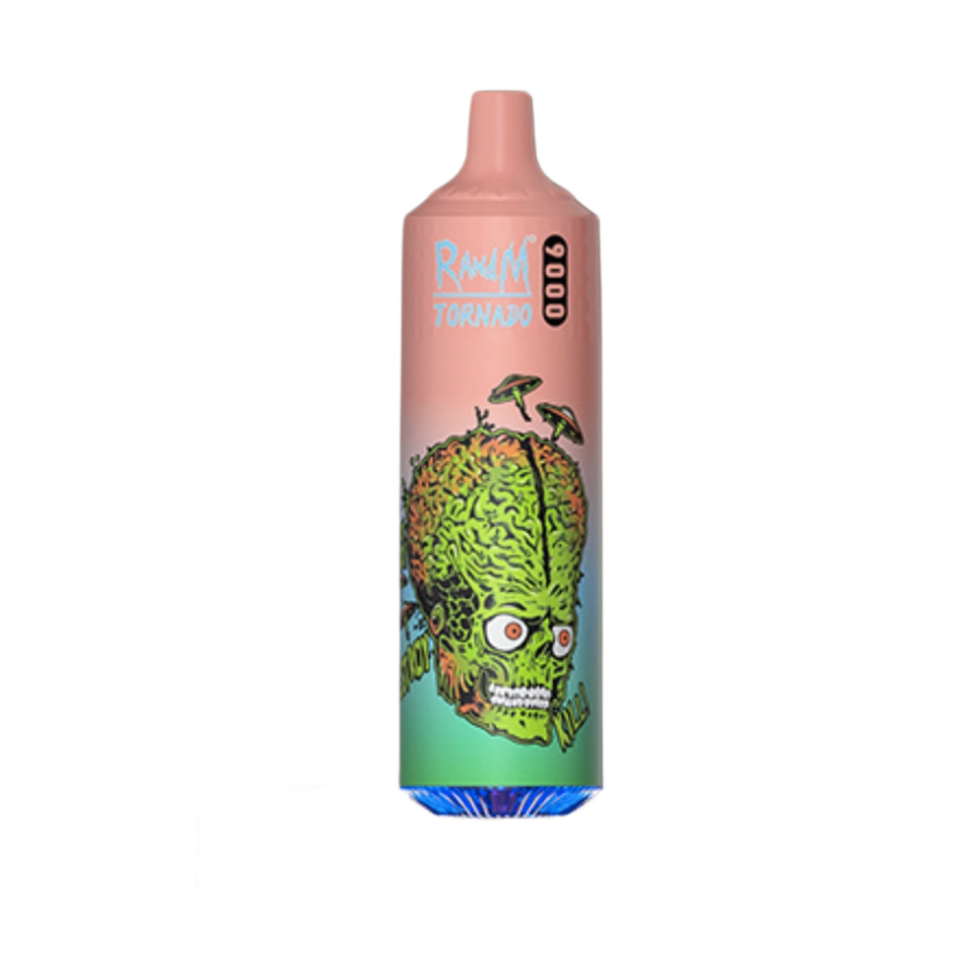 Vaper desechable Fumot RandM Tornado 9K Strawberry Banana con hasta 9000 caladas y sabor a fresa y plátano