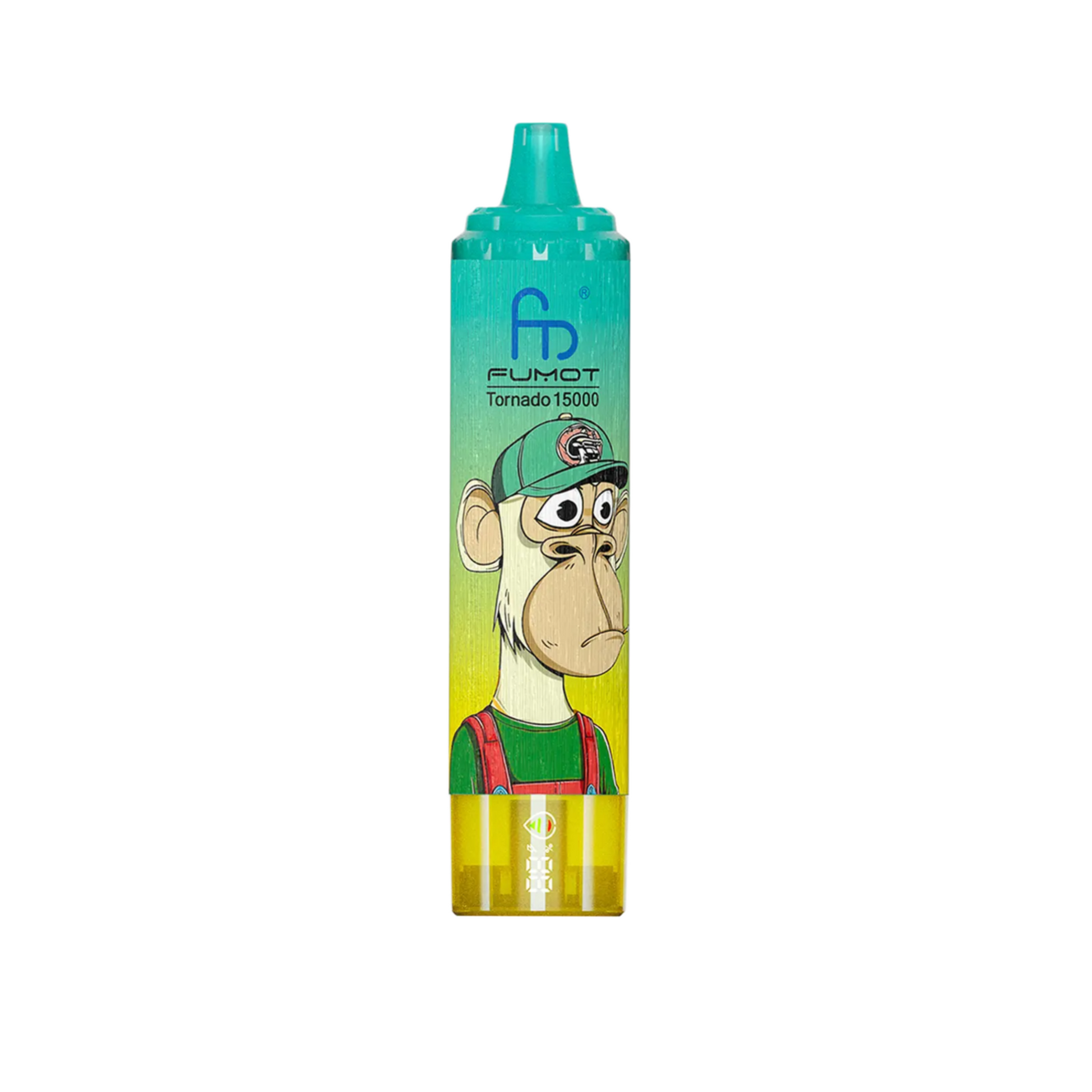 Vape desechable Fumot Tornado 15K Mint con hasta 15000 caladas y refrescante sabor a menta