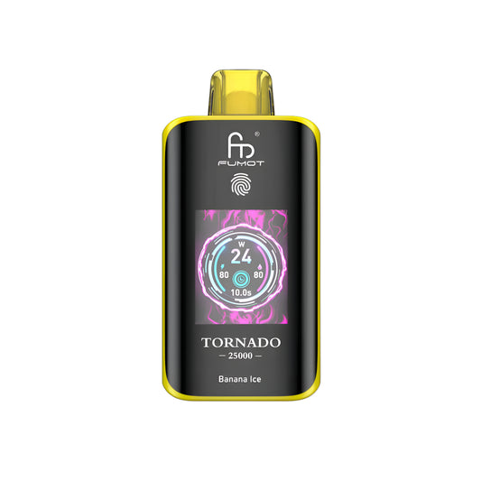 Fumot Tornado 25K vaper desechable con nicotina de 25000 caladas, cigarrillo electrónico desechable con muchas caladas, sabores vaper y puff de larga duración