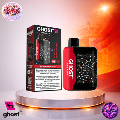 Vapers Desechables - Cigarrillo electrónico - España - Ghost Galaxy 25K - Fizzy Cherry Sweets 25000 Caladas - El mejor precio