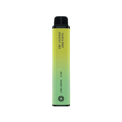 Vape desechable Ghost Pro 3500 3.5K Lemon Lime con hasta 3500 caladas y refrescante sabor a limón y lima