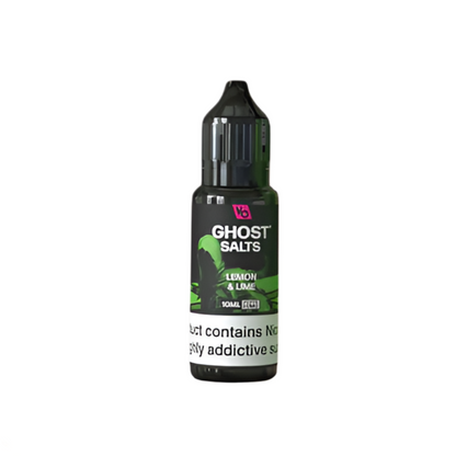 Ghost Salts 10 ml Lemon Lime con refrescante sabor a limón y lima