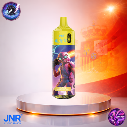 Vapers Desechables - Cigarrillo electrónico - España - JNR - Alien - 10K - Black Dragon Ice 10000 Caladas - Más baratos