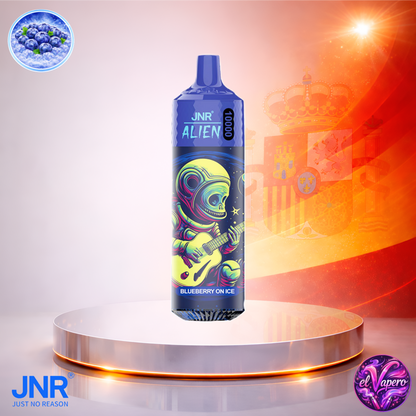 Vapers Desechables - Cigarrillo electrónico - España - JNR - Alien - 10K - Blueberry On Ice 10000 Caladas - Más baratos