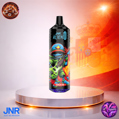 Vapers Desechables - Cigarrillo electrónico - España - JNR - Alien - 10K - Cola Ice 10000 Caladas - Más baratos