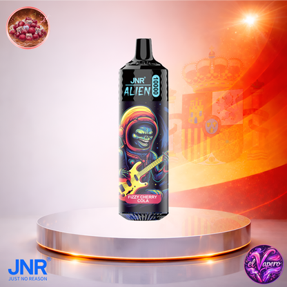 Vapers Desechables - Cigarrillo electrónico - España - JNR - Alien - 10K - Fizzy Cherry Cola 10000 Caladas - Los más baratos