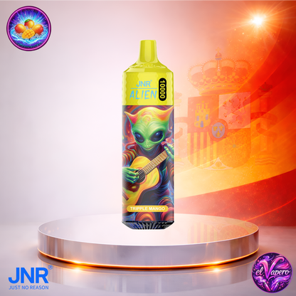 Vapers Desechables - Cigarrillo electrónico - España - JNR - Alien - 10K - Triple Mango 10000 Caladas - El mejor precio