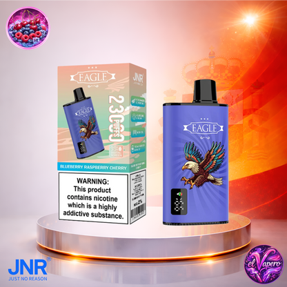 Vapers Desechables - Cigarrillo Electrónico - España - JNR - Eagle - 23K - Blueberry Raspberry Cherry 23000 Caladas - Más baratos