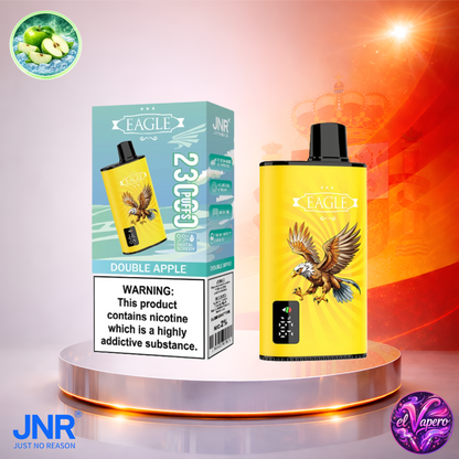 Vapers Desechables - Cigarrillo Electrónico - España - JNR - Eagle - 23K - Double Apple 23000 Caladas - El mejor precio