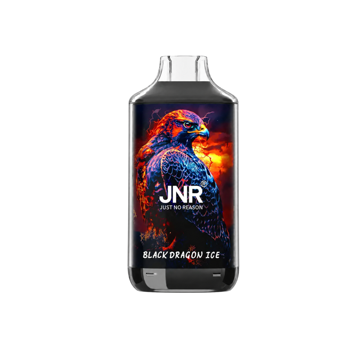 Vaper desechable JNR Alien 10K Black Dragon Ice con hasta 10000 caladas disponible en ElVapero.es
