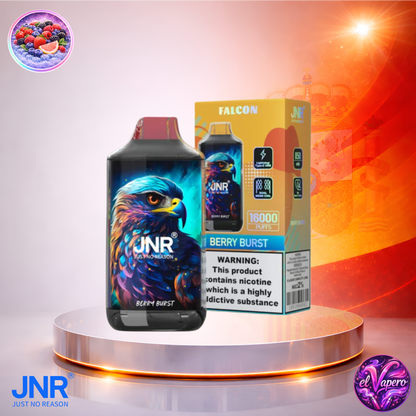 Vapers Desechables - Cigarrillo electrónico - España - JNR - Falcon - 16K - Berry Burst 16000 Caladas - El mejor precio