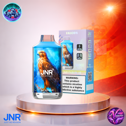 Vapers Desechables - Cigarrillo electrónico - España - JNR - Falcon - 16K - JNR Fabublue 16000 Caladas - Más baratos