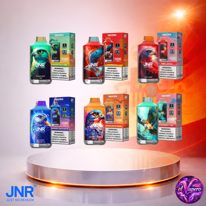 Vapers Desechables - Cigarrillo electrónico - España - JNR - Falcon - 16K - Sabores 16000 Caladas - Más baratos