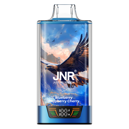 JNR Falcon Pro 28K Blueberry Raspberry Cherry con 28000 caladas y sabor a frutos rojos