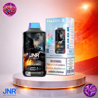 Vapers Desechables - Cigarrillo electrónico - España - JNR - FalconX - 18K - Mixed Berries 18000 Caladas - Los más baratos