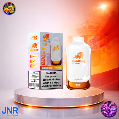 Vapers Desechables - Cigarrillo Electrónico - España - JNR - LionKing - 42K - Tropical Fruit 42000 Caladas - Más baratos