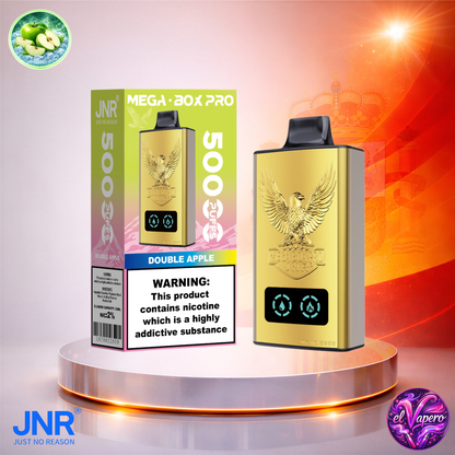 Vapers Desechables - Cigarrillo electrónico - España - JNR - MegaBoxPro - 50K - Double Apple 50000 Caladas - Los más baratos