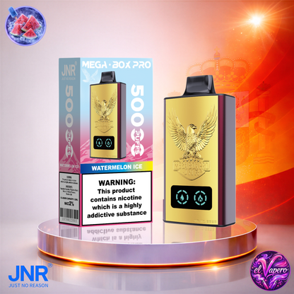 Vapers Desechables - Cigarrillo electrónico - España - JNR - MegaBoxPro - 50K - Watermelon Ice 50000 Caladas - Más baratos