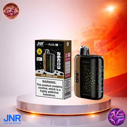 Vapers Desechables - Cigarrillo Electrónico - España - JNR - Plus X 26K - Fizzy Cherry Cola 26000 Caladas - Los más baratos