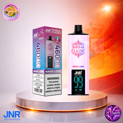 Vapers Desechables - Cigarrillo Electrónico - España - JNR - Shisha Classic - 46K - Magic Love 46000 Caladas - Más baratos