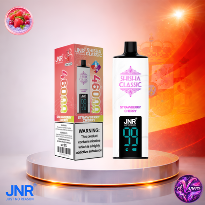 Vapers Desechables - Cigarrillo Electrónico - España - JNR - Shisha Classic - 46K - Strawberry Cherry 46000 Caladas - Más baratos