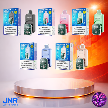 Vapers Desechables - Cigarrillo Electrónico - España - JNR - VapeWatch - 30K - Sabores 30000 Caladas - Más baratos