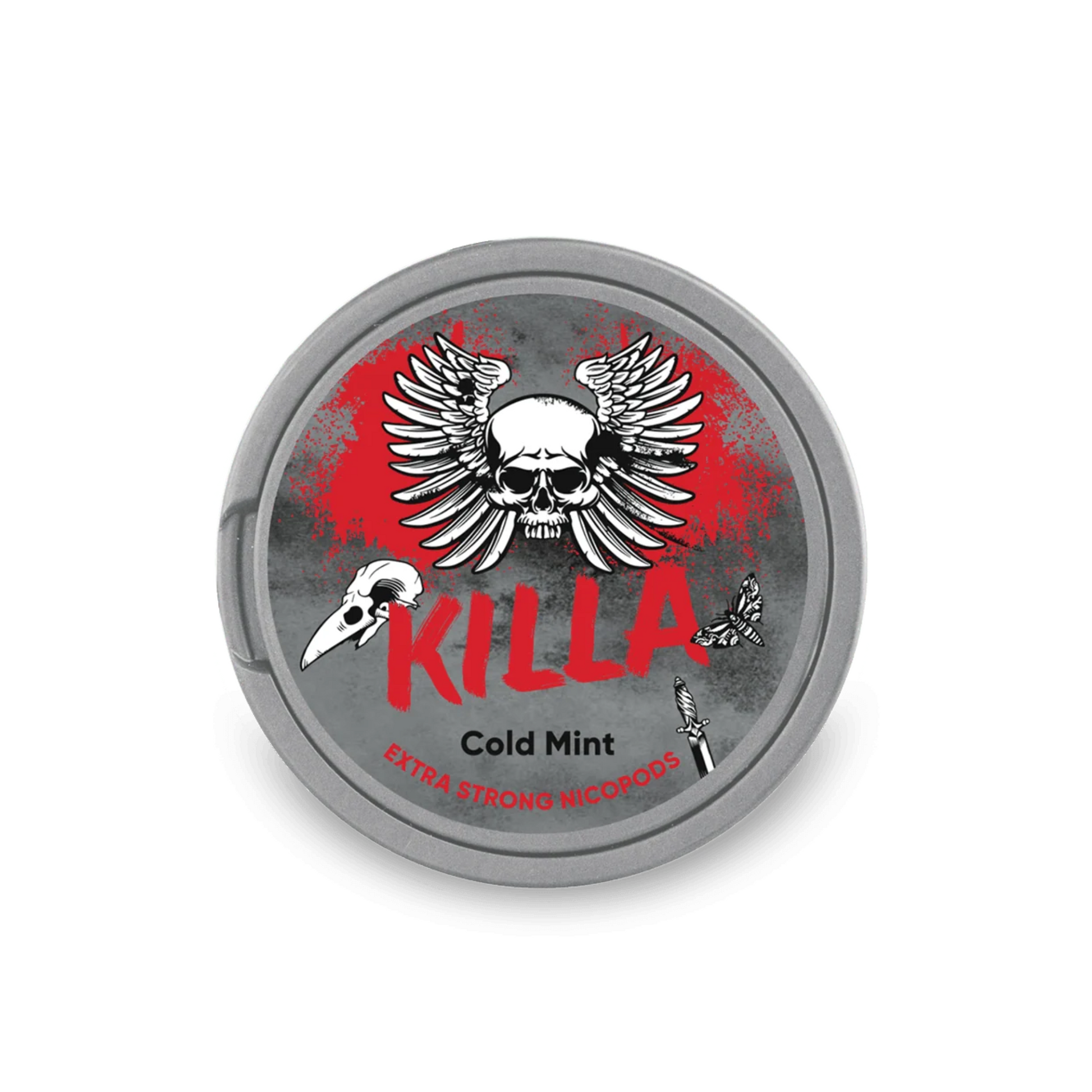 KILLA Snus 12,8 mg Mint con refrescante sabor a menta