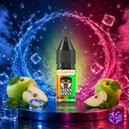 Vaper Desechable Green Apple –  MerryMi Salts 30 ml