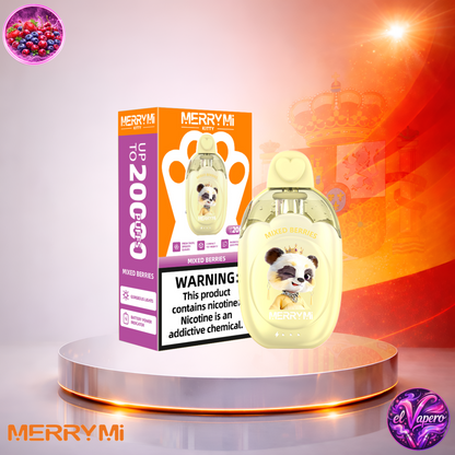 Vapers Desechables - Cigarrillo Electrónico - España - MerryMi - Kitty - 20K - Mixed Berries 20000 Caladas - Los más baratos