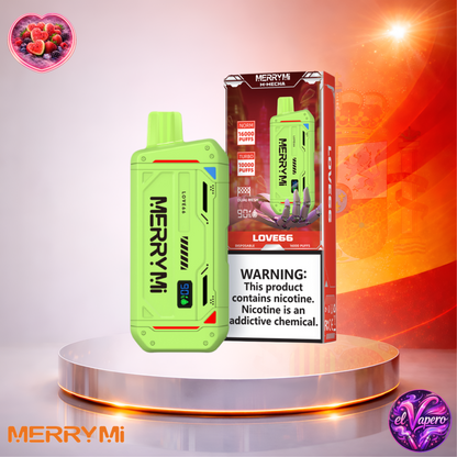 Vapers Desechables - Cigarrillo electrónico - España - MerryMi - M Mecha - 16K - Love 66 16000 Caladas - Más baratos