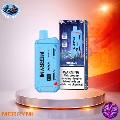 Vapers Desechables - Cigarrillo electrónico - España - MerryMi - M Mecha - 16K - Mr Blue 16000 Caladas - Más baratos