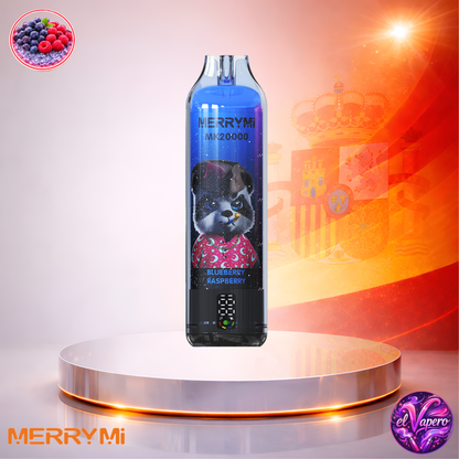 Vapers Desechables - Cigarrillo electrónico - España - MerryMi - MK - 20K - Blueberry Raspberry 20000 Caladas - Más baratos