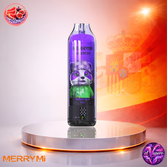 Vapers Desechables - Cigarrillo electrónico - España - MerryMi - MK - 20K - Grapefruit Fig 20000 Caladas - Los más baratos