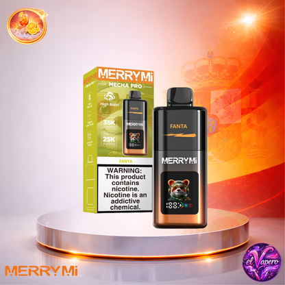 Vapers Desechables - Cigarrillo electrónico - España - MerryMi - Mecha Pro - 35K - Fanta 35000 Caladas - Más baratos