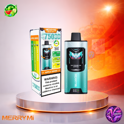 MerryMi Mecha Twist 75K - Vaper Desechable - Cigarrillo Electrónico - 5% - 75000 Caladas