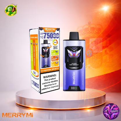 MerryMi Mecha Twist 75K - Vaper Desechable - Cigarrillo Electrónico - 5% - 75000 Caladas