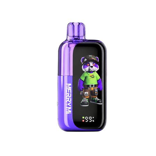Vaper desechable MerryMi Panda X 40K Frozen Grape con hasta 40000 caladas y delicioso sabor a uva helada