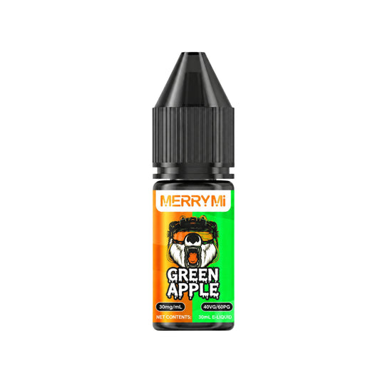 Vaper Desechable Green Apple –  MerryMi Salts 30 ml
