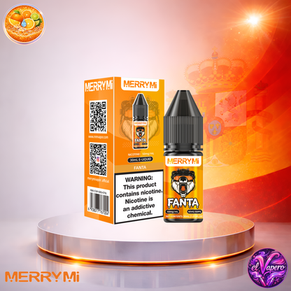 Vapers Desechables - Cigarrillo Electrónico - España - MerryMi - Salts - 30ml - Liquidy Fanta Liquido Sal De Nicotina - Más baratos