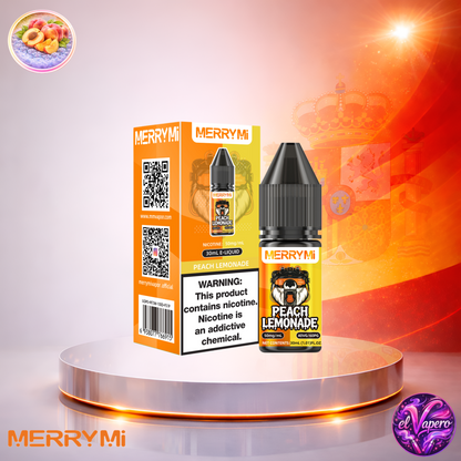Vapers Desechables - Cigarrillo Electrónico - España - MerryMi - Salts - 30ml - Liquidy Peach Lemonade Liquido Sal De Nicotina - Los más baratos