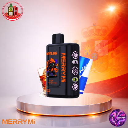 Vapers Desechables - Cigarrillo electrónico - España - MerryMi - Wiflux - 24K - jager red energy 24000 Caladas - Más baratos